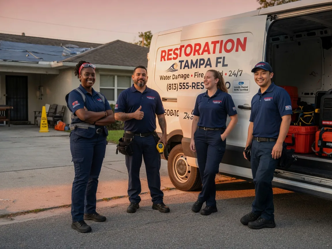 Water Damage Restoration company in Pearland, TX